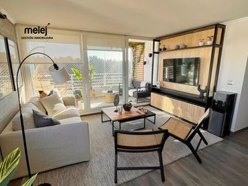 ¡Departamento impecable en Bosques de Montemar!
