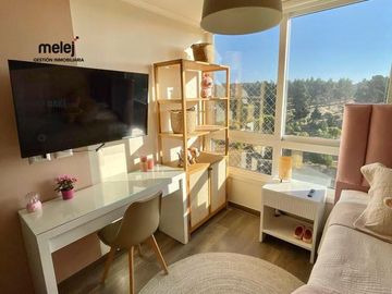 ¡Departamento impecable en Bosques de Montemar!