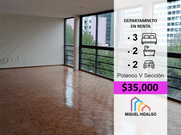 Renta de Penthouse en Polanco