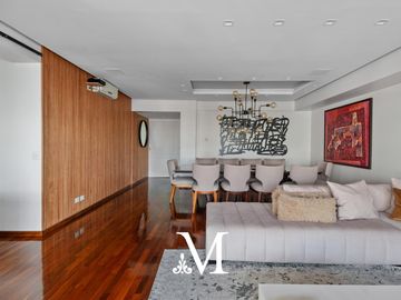 Departamento en  venta - 5 ambientes con dependencia con cochera - 195 m2  - Palermo chico