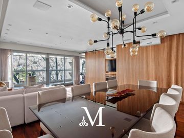 Departamento en  venta - 5 ambientes con dependencia con cochera - 195 m2  - Palermo chico