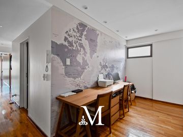 Departamento en  venta - 5 ambientes con dependencia con cochera - 195 m2  - Palermo chico