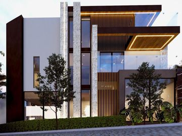 Casa en  pre venta en esquina en Parque Veneto Lomas de Angelopolis II Puebla.