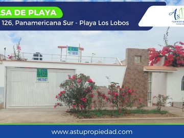 VENTA CASA DE PLAYA LOS LOBOS CERRO AZUL