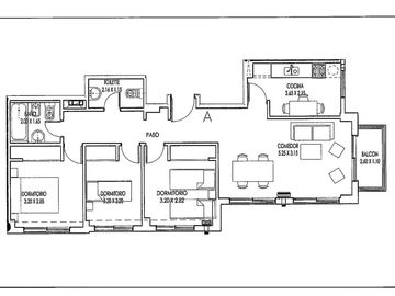 VENTA DEPARTAMENTO 4 AMB CON COCH APTO CREDITO