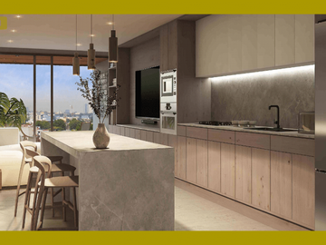 DEPARTAMENTO NUEVO EN VENTA EN LA CONDESA