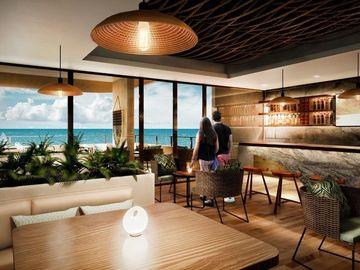Departamento en venta frente al mar de Telchac Puerto.