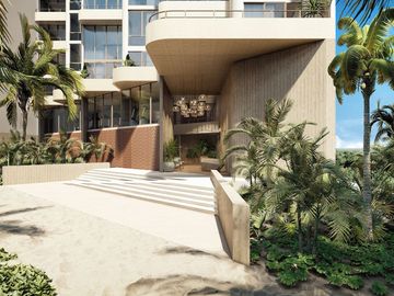 Departamento en venta frente al mar de Telchac Puerto.