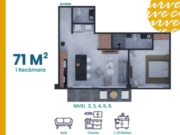 DEPARTAMENTO EN PLAYA EN VENTA ,EN  BAHÍA DE BANDERAS