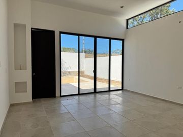 Casa en venta de una planta en Privada Praderas del Mayab, Mérida Yuc.
