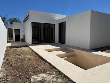 Casa en venta de una planta en Privada Praderas del Mayab, Mérida Yuc.