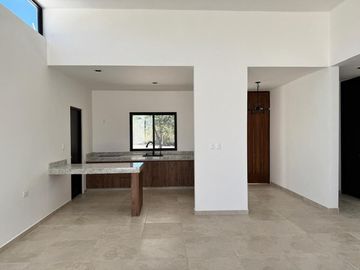 Casa en venta de una planta en Privada Praderas del Mayab, Mérida Yuc.