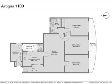 4 ambientes con balcón en Flores Norte/ Villa Gral. Mitre