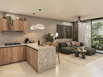 Departamento en venta Mérida Yucatán, Palmer Living Club Temozón Norte