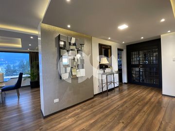 DEPARTAMENTO EN VENTA  MODERNO CON HERMOSA VISTA DE VENTA SECTOR GONZALEZ SUAREZ