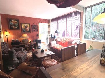 UF 5.150 Depto CON JARDÍN PRIVADO! En primer piso  1D+2B. Barrio Lastarria