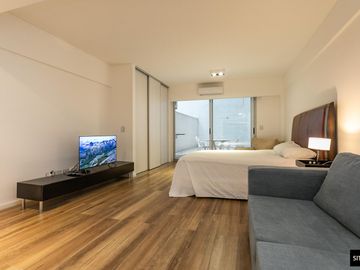 Departamento con Parrilla en Alquiler Amoblado