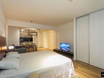 Departamento con Parrilla en Alquiler Amoblado