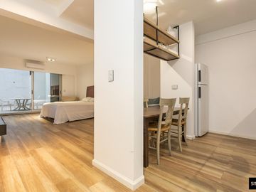 Departamento con Parrilla en Alquiler Amoblado