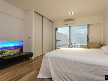 Departamento con Parrilla en Alquiler Amoblado