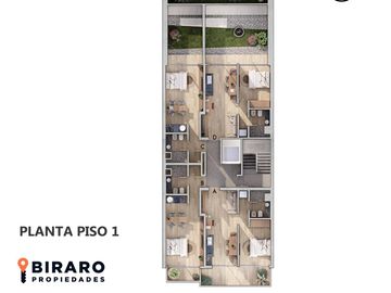 Departamento monoambiente en venta Centro Rosario