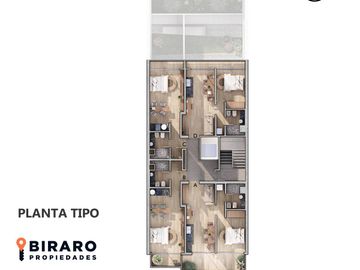 Departamento monoambiente en venta Centro Rosario