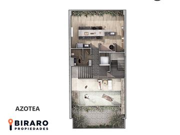 Departamento monoambiente en venta Centro Rosario