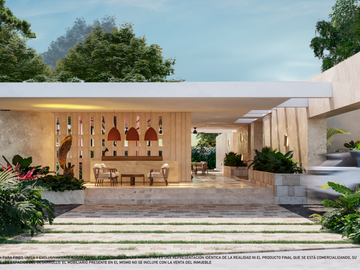 Casa(2R)de Dos Planta en Frida Residencial en Conkal