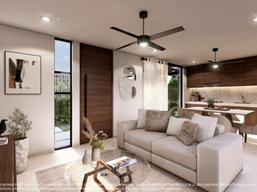 Casa(B-2R) en Venta en Frida Residencial en Conkal