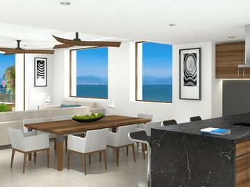 PREVENTA DEPARTAMENTO 1 REC VISTA A PLAYA EN PUNTA DE MITA/ALA
