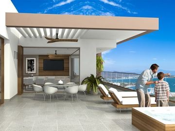 PREVENTA DEPARTAMENTO 3 REC VISTA A PLAYA EN PUNTA DE MITA/ALA