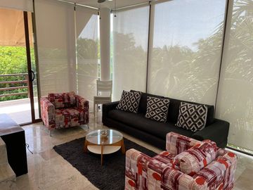 DEPARTAMENTO EN RENTA EN CONDOMINIO AKOYA-PLAYA CAR