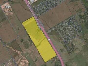 Fracción Campo 91 Has sobre Panamericana Otamendi