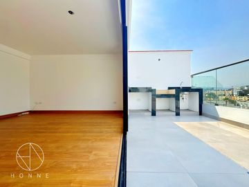 Departamento en estreno con independización en surco