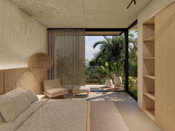 Encantador Apartamento de 1 Rec. en una Comunidad Privada en Playacar