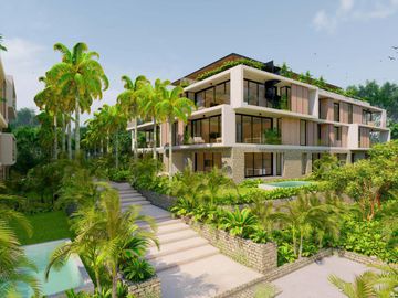 Encantador Apartamento de 1 Rec. en una Comunidad Privada en Playacar