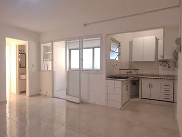 Alquila depto 3 y medio amb. luminoso piso alto