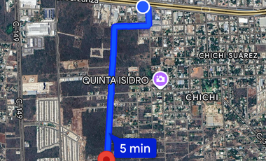 TERRENO EN VENTA EN MÉRIDA YUCATÁN EN CHICHI SUÁREZ EN EL NORTE DE LA CIUDAD