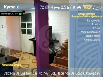 Departamento en venta en Ex-Hacienda Coapa
