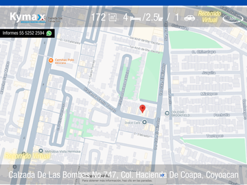 Departamento en venta en Ex-Hacienda Coapa