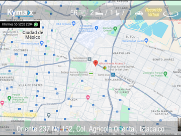 Departamento en venta en Agrícola Oriental