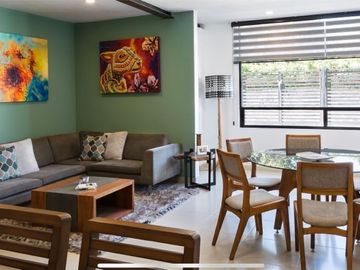 VENDO DEPARTAMENTO 2 RECAMARAS 2 BAÑOS 1 ESTAC. Y ROOF GARDEN COMUN