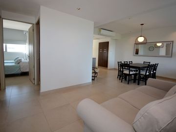 OASIS MALECÓN: EXCLUSIVO DEPARTAMENTO PANORÁMICO TOTALMENTE AMUEBLADO