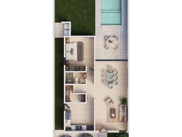 CASA EN VENTA EN MERIDA, PRIVADA EN ZONA CONKAL CON CASA CLUB