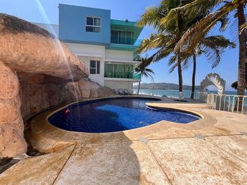 Casa en Frente a playa punta negra en Nayarit/Puerto Vallarta