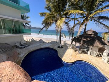 Casa en Frente a playa punta negra en Nayarit/Puerto Vallarta