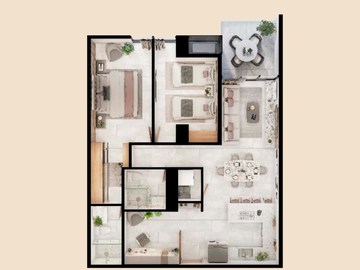 Departamento en venta en Santa María, Poniente de Monterrey