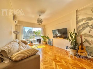 semipiso de 4 ambientes con dependencia, cochera y baulera en el corazón de la Recoleta!