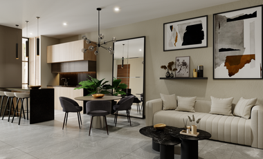 DEPARTAMENTO EN VENTA EN EL NORTE DE MÉRIDA YUCATÁN