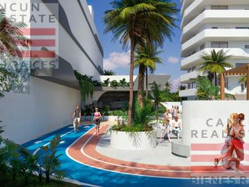 Departamento en Preventa, 2 hbitaciones, Cancún